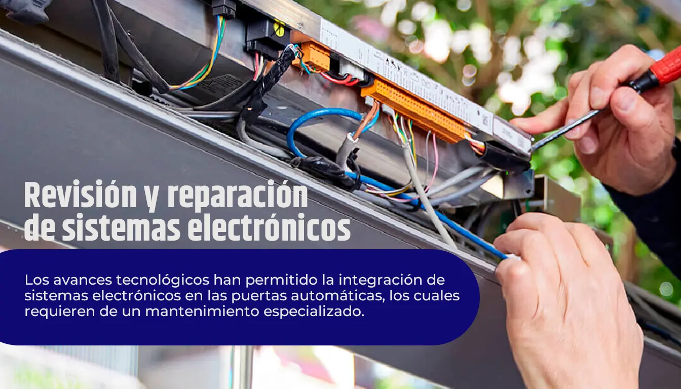Mantenimiento de puertas automáticas ejemplos Mantenimiento de puertas automáticas ejemplos